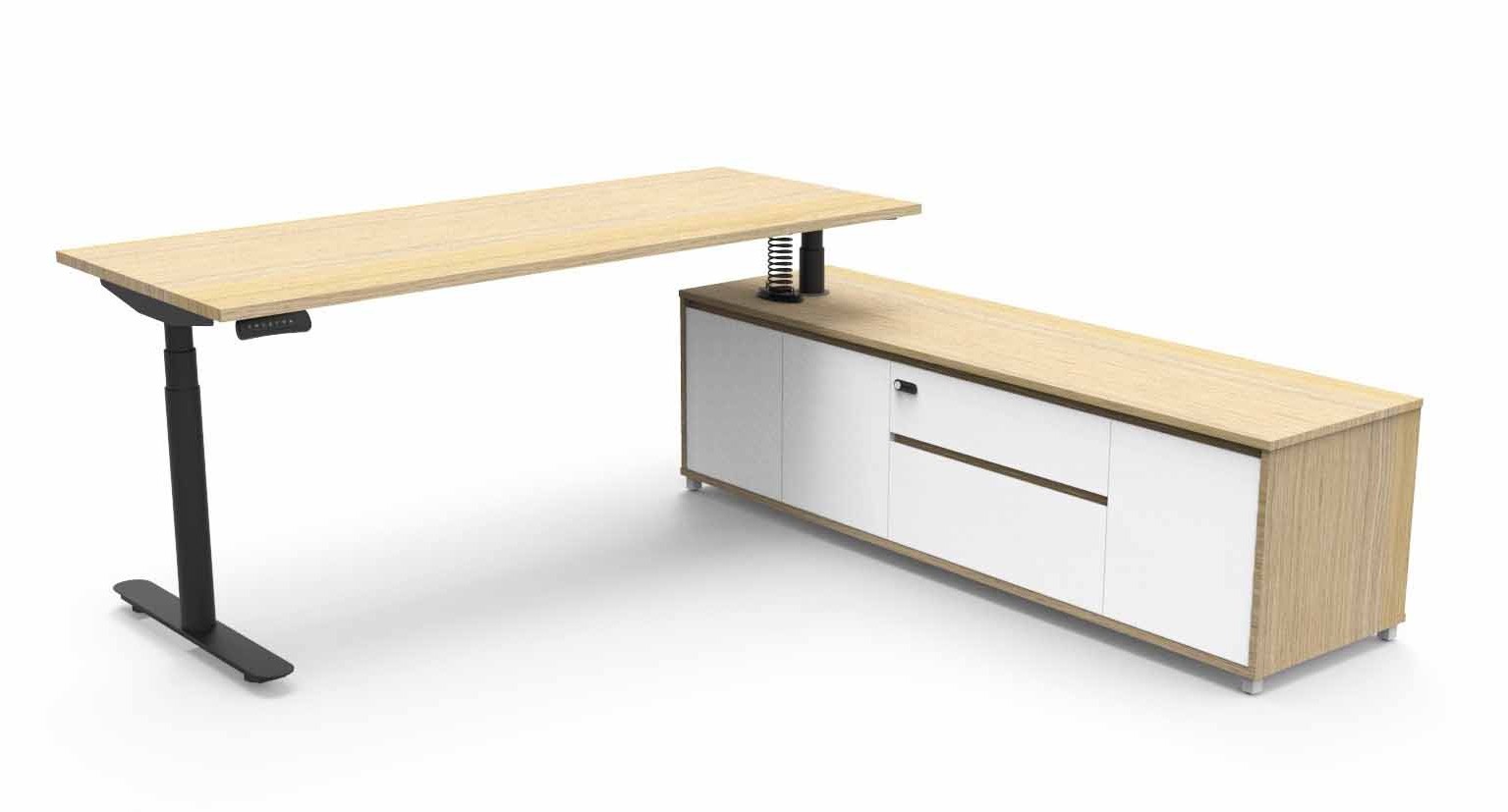 Halo+ Height Adjustable Executive Desk